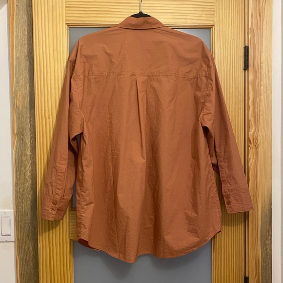 NWOT Oysho Long-sleeved oversize shirt - Picture 3 of 5